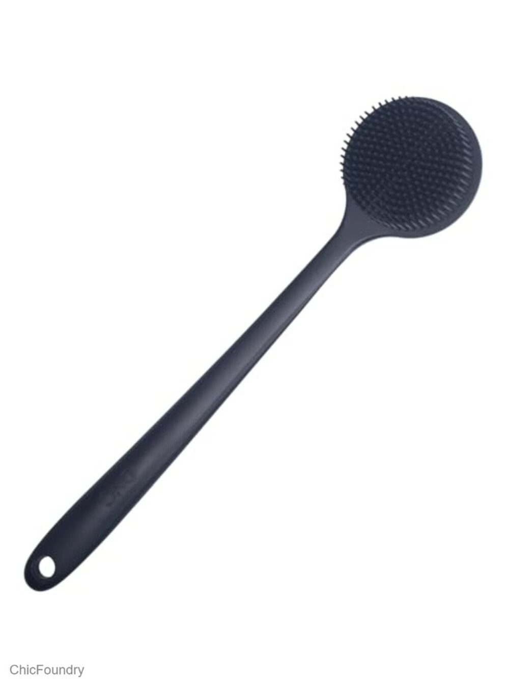 Silicone Back Scrubber Shower Bath Body Brush Long Handle